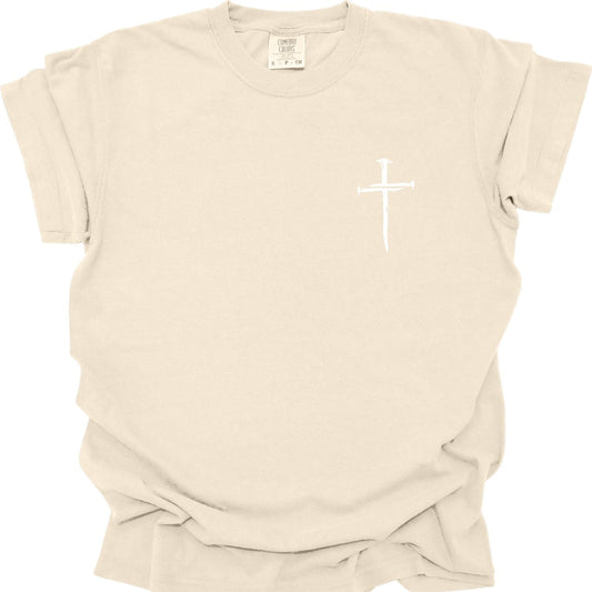 Three Nail Cross Women's Christian T Shirt (Multiple Colors)