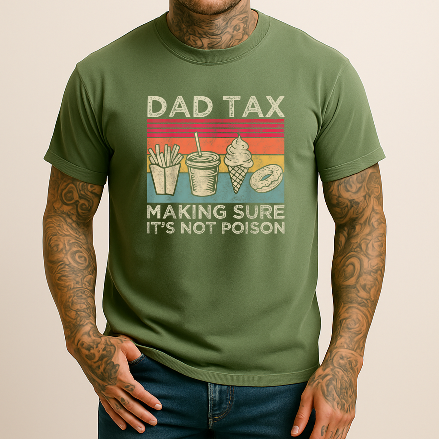 Dad Tax Funny Men's T Shirt