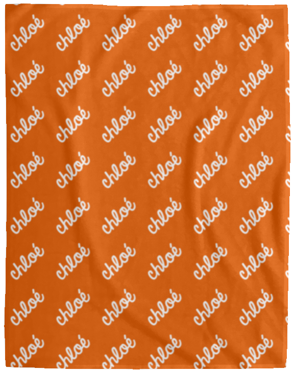 Personalized SnugglePlush™ Fleece Name Blanket - Classic Script