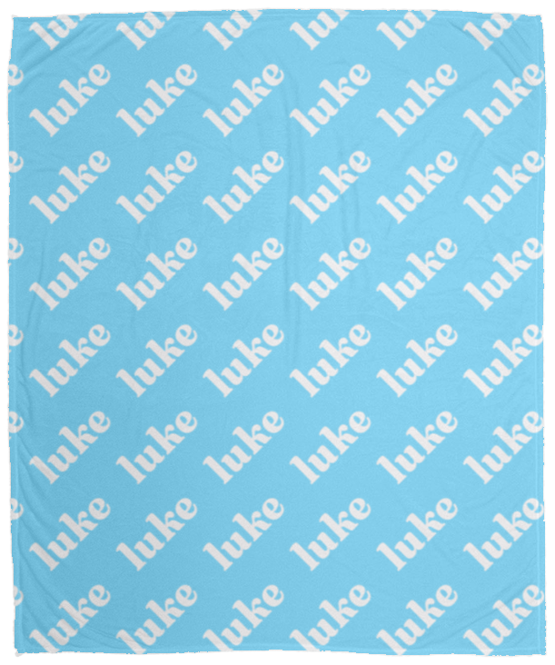 Personalized SnugglePlush™ Fleece Name Blanket - Serif Font