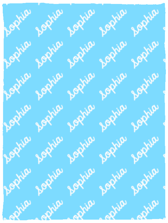 Personalized SnugglePlush™ Fleece Name Blanket - Classic Script