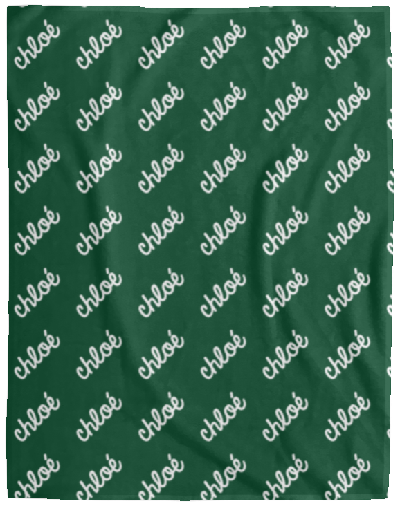 Personalized SnugglePlush™ Fleece Name Blanket - Classic Script