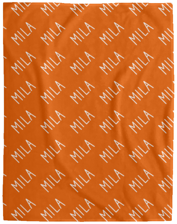 Personalized SnugglePlush™ Fleece Name Blanket - Handwritten Font