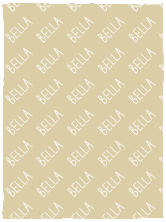 Personalized SnugglePlush™ Fleece Name Blanket - Handwritten Font
