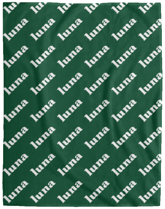 Personalized SnugglePlush™ Fleece Name Blanket - Serif Font