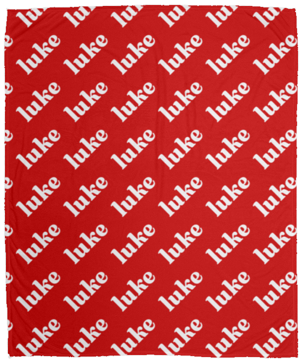 Personalized SnugglePlush™ Fleece Name Blanket - Serif Font
