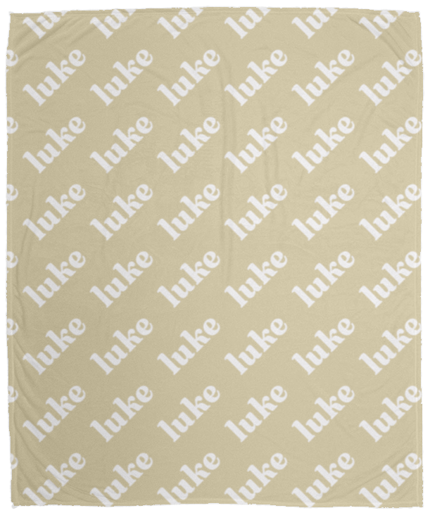 Personalized SnugglePlush™ Fleece Name Blanket - Serif Font