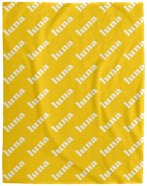 Personalized SnugglePlush™ Fleece Name Blanket - Serif Font