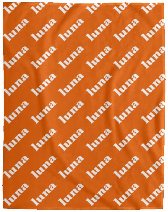 Personalized SnugglePlush™ Fleece Name Blanket - Serif Font