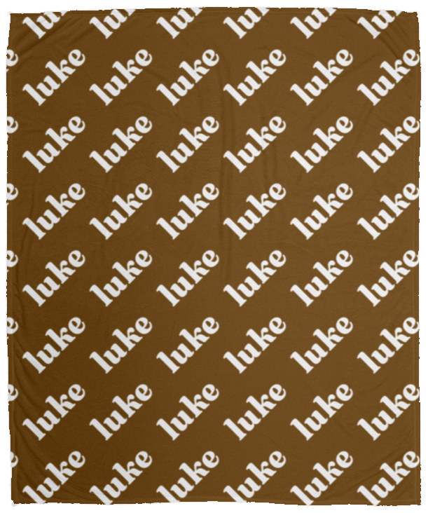 Personalized SnugglePlush™ Fleece Name Blanket - Serif Font