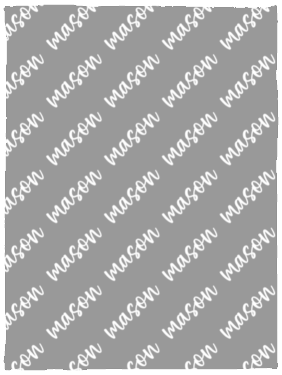 Personalized SnugglePlush™ Fleece Name Blanket - Brush Script