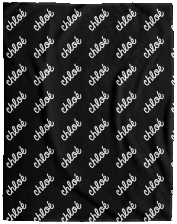 Personalized SnugglePlush™ Fleece Name Blanket - Classic Script