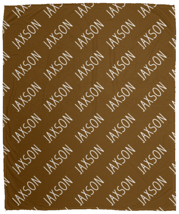Personalized SnugglePlush™ Fleece Name Blanket - Handwritten Font