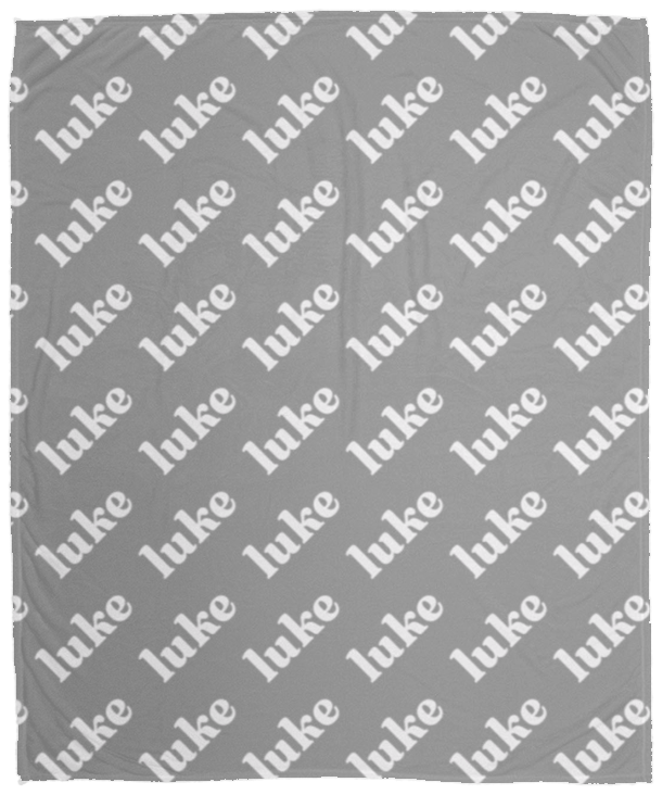 Personalized SnugglePlush™ Fleece Name Blanket - Serif Font
