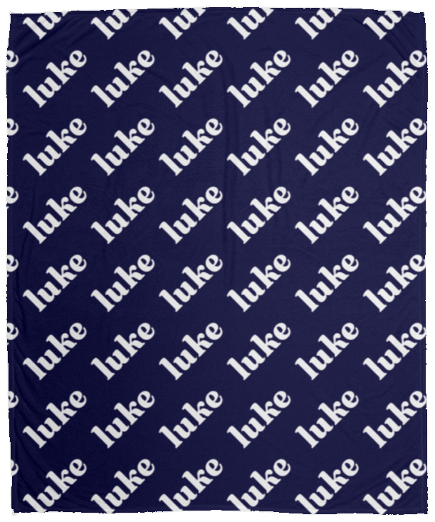 Personalized SnugglePlush™ Fleece Name Blanket - Serif Font