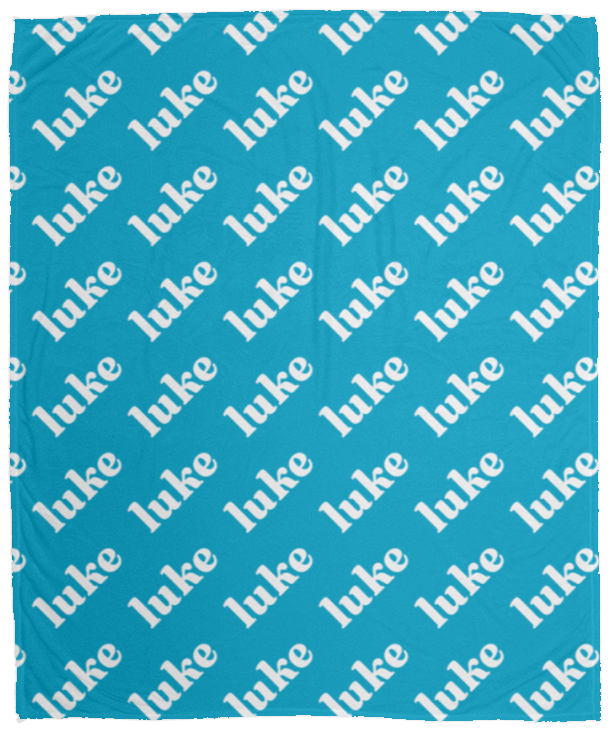 Personalized SnugglePlush™ Fleece Name Blanket - Serif Font