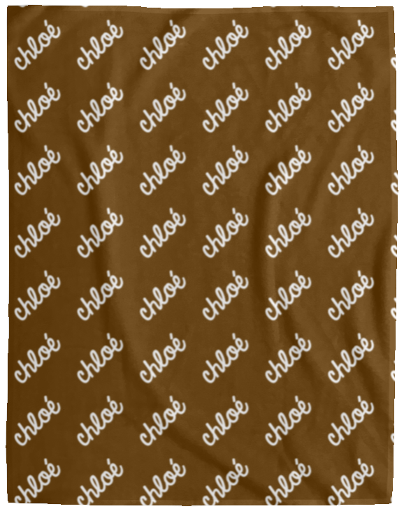 Personalized SnugglePlush™ Fleece Name Blanket - Classic Script