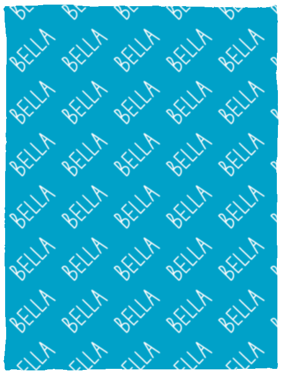 Personalized SnugglePlush™ Fleece Name Blanket - Handwritten Font