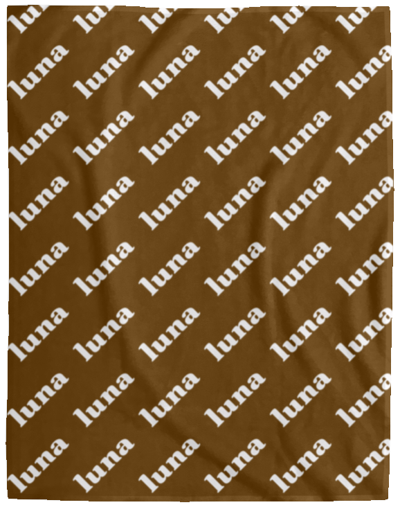 Personalized SnugglePlush™ Fleece Name Blanket - Serif Font