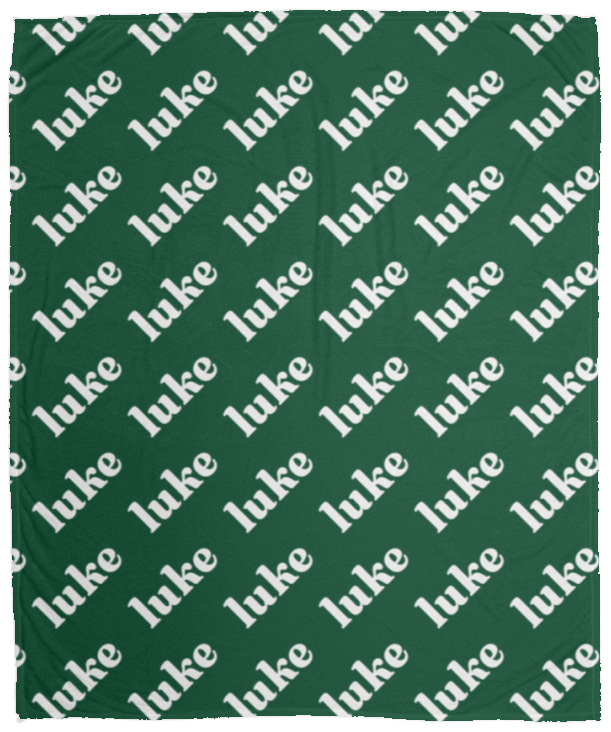 Personalized SnugglePlush™ Fleece Name Blanket - Serif Font