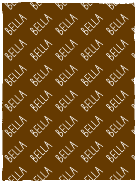 Personalized SnugglePlush™ Fleece Name Blanket - Handwritten Font