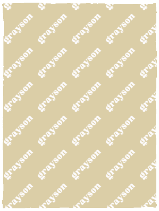 Personalized SnugglePlush™ Fleece Name Blanket - Serif Font