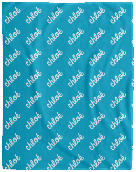 Personalized SnugglePlush™ Fleece Name Blanket - Classic Script