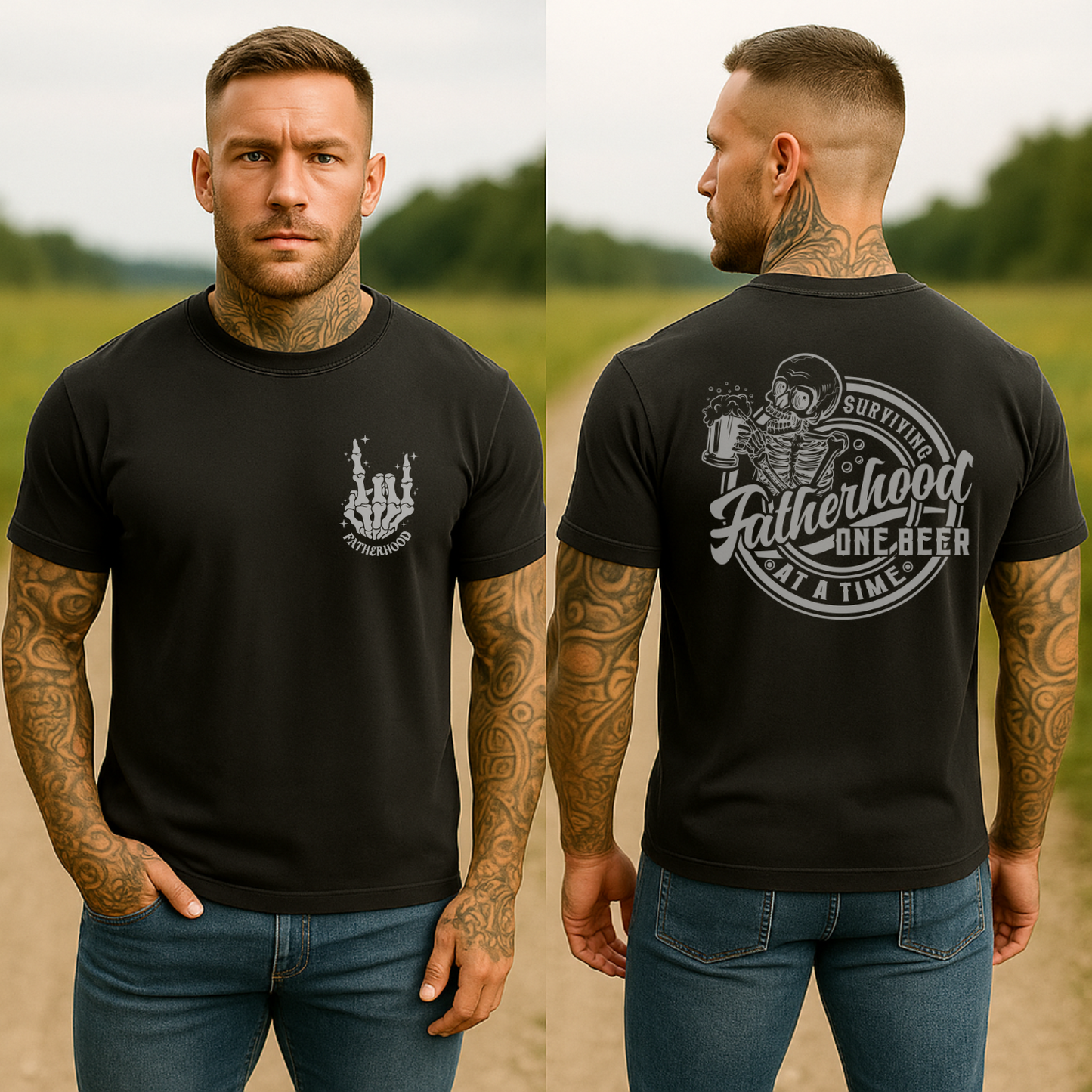 Surviving Fatherhood Funny Men's T Shirt