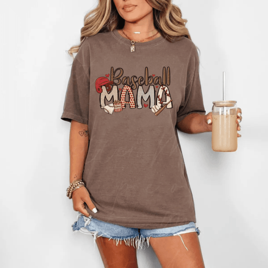 Baseball Mama T-Shirt – Cute & Stylish Game Day Tee T-Shirt