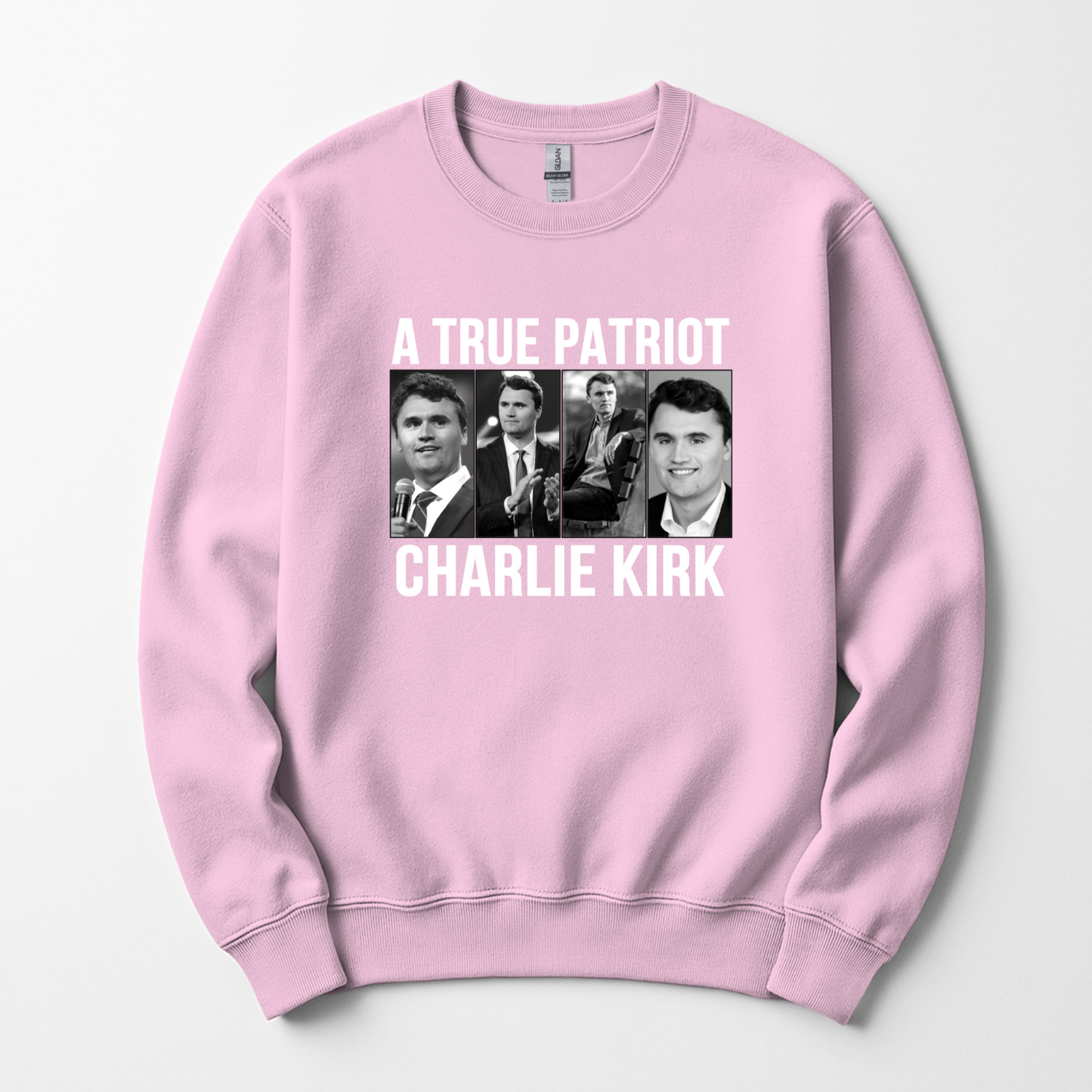 A True Patriot Charlie Kirk Unisex Sweatshirt