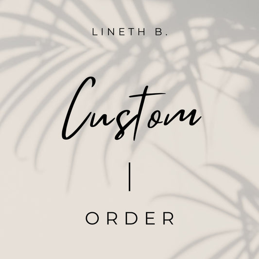 Custom Order for Lineth B. - VividEditions
