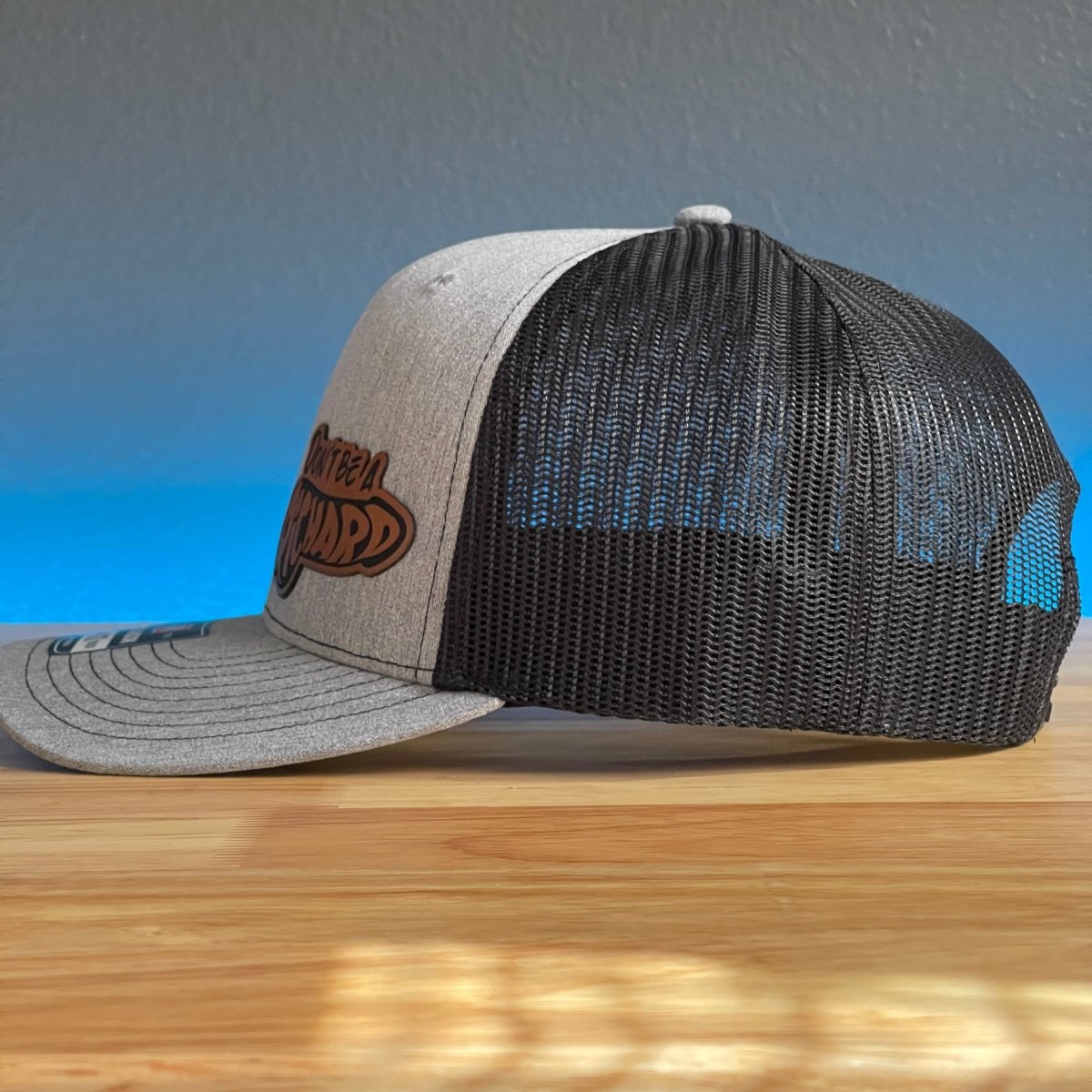 Don't Be A Richard (Dick) Side Leather Patch Hat Patch Hat - VividEditions