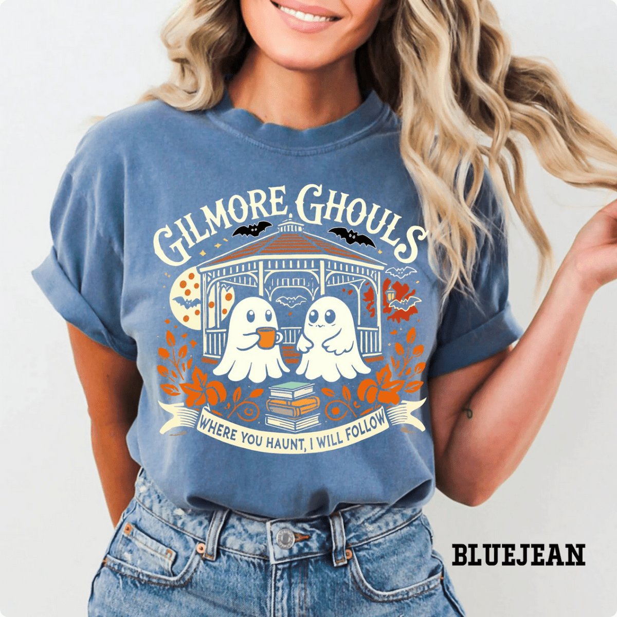 Gilmore Ghouls Ghost Parody Funny Halloween T-Shirt T-Shirt