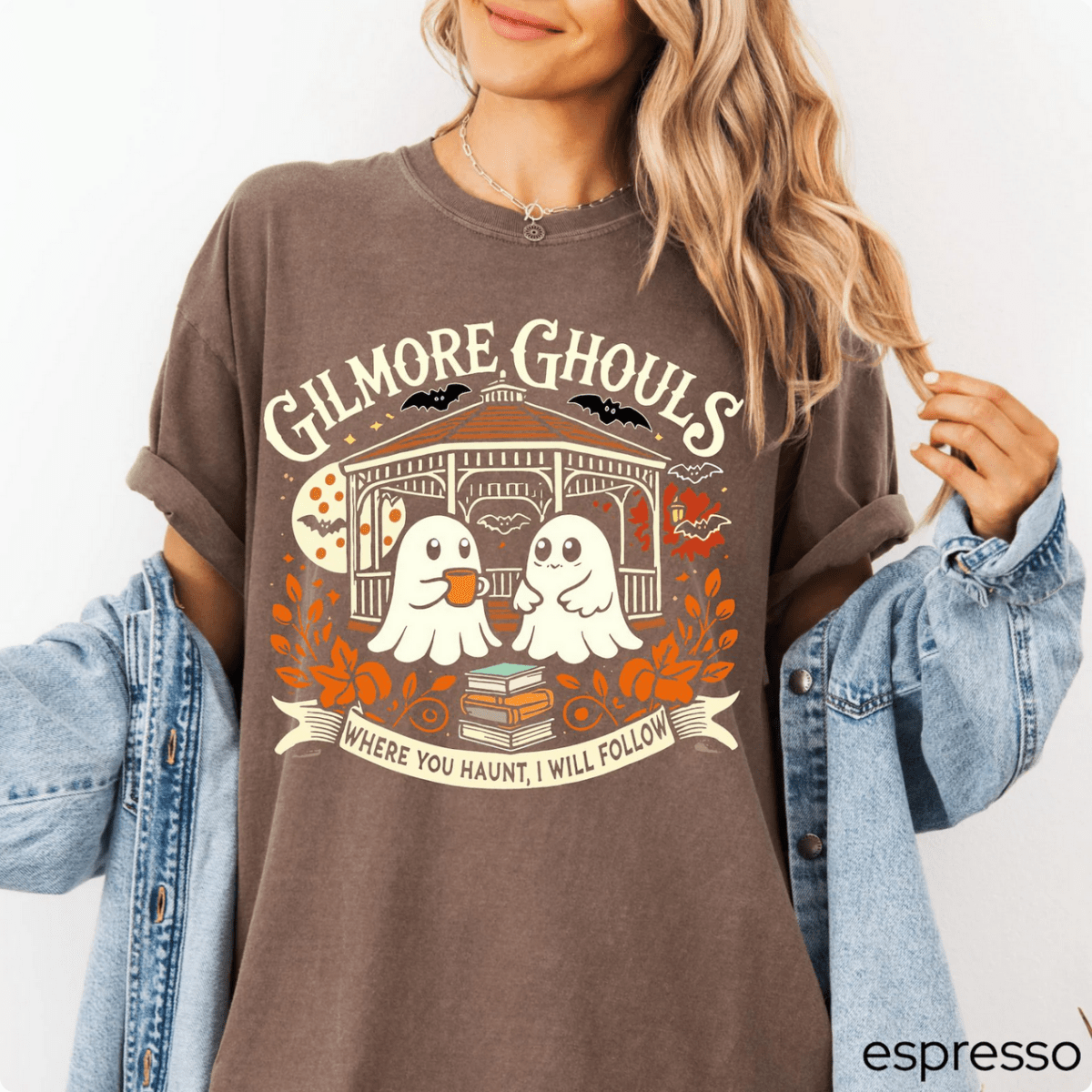 Gilmore Ghouls Ghost Parody Funny Halloween T-Shirt T-Shirt