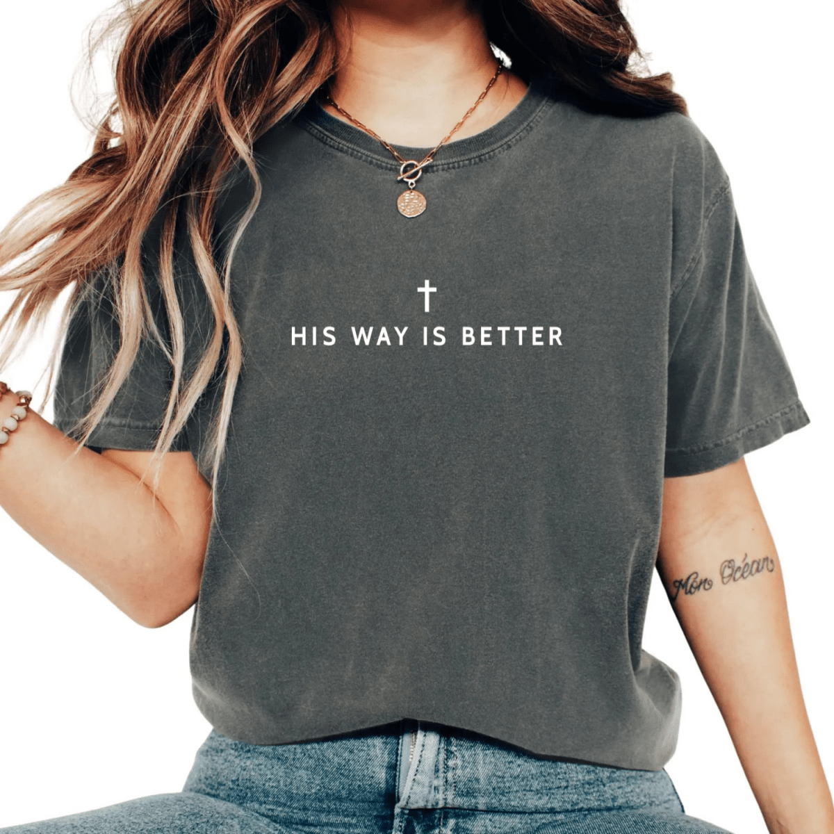 His Way Is Better Christian Faith Graphic Jesus T-Shirt T-Shirt