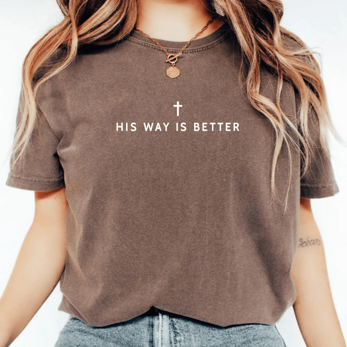 His Way Is Better Christian Faith Graphic Jesus T-Shirt T-Shirt