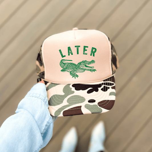 Later Gator Summer Country Classic Foam Trucker Hat Trucker Hat