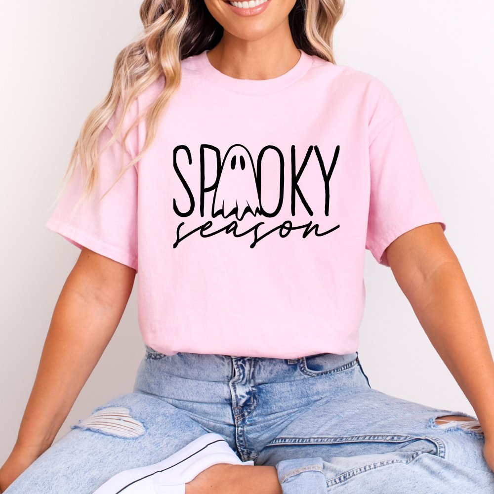 Spooky Season Ladies Halloween Shirt (4 colors) T-Shirt
