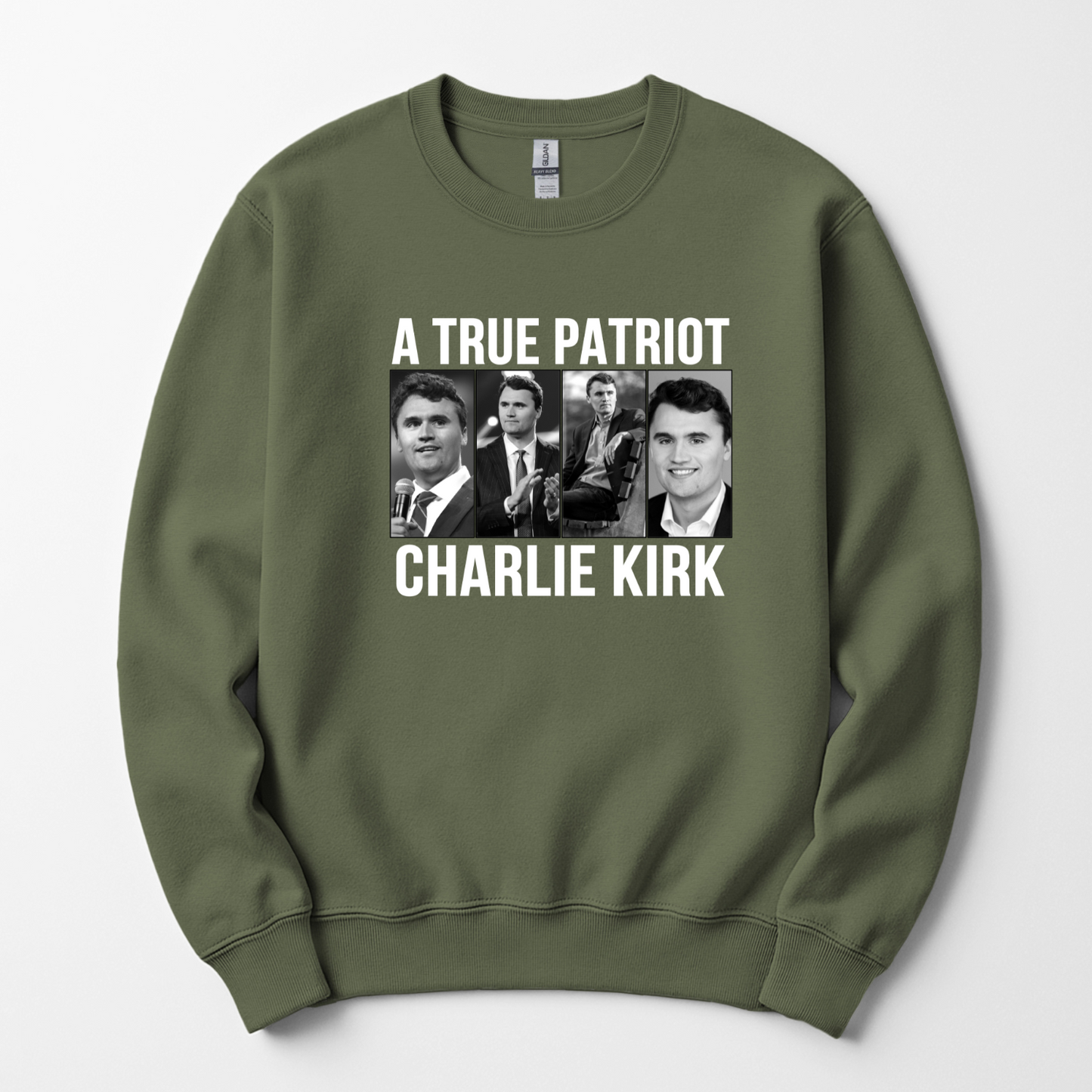 A True Patriot Charlie Kirk Unisex Sweatshirt