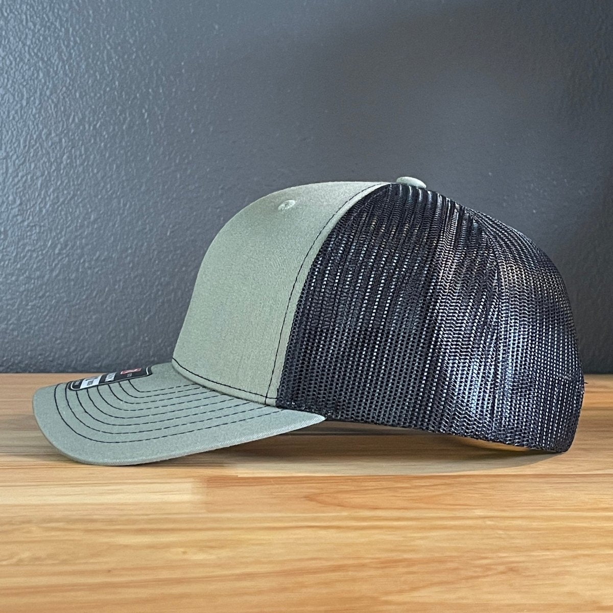 The Gulf of America Patriotic Leather Patch SnapBack Trucker Hat Rawhide Patch Hat