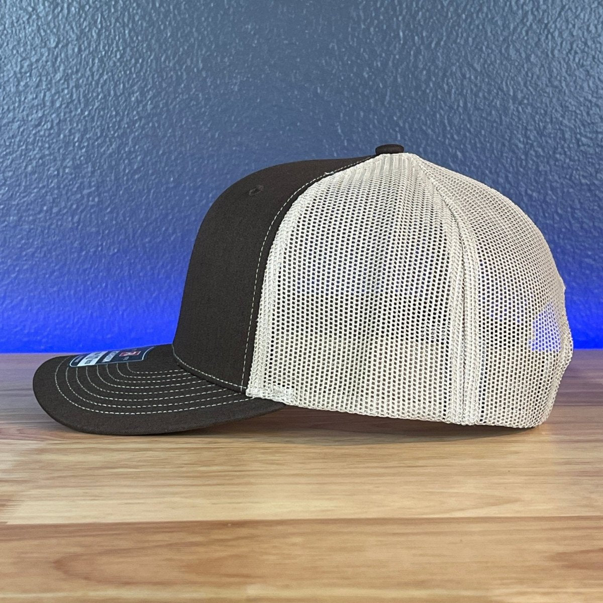 UNVAXXED & OVER TAXED Leather Patch Hat Rawhide Patch Hat