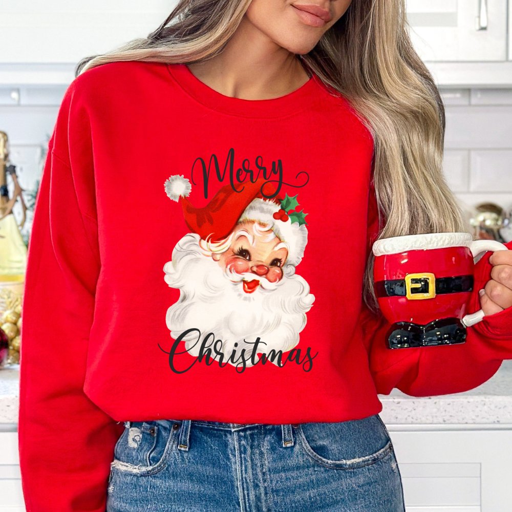 Vintage christmas sweatshirt hotsell