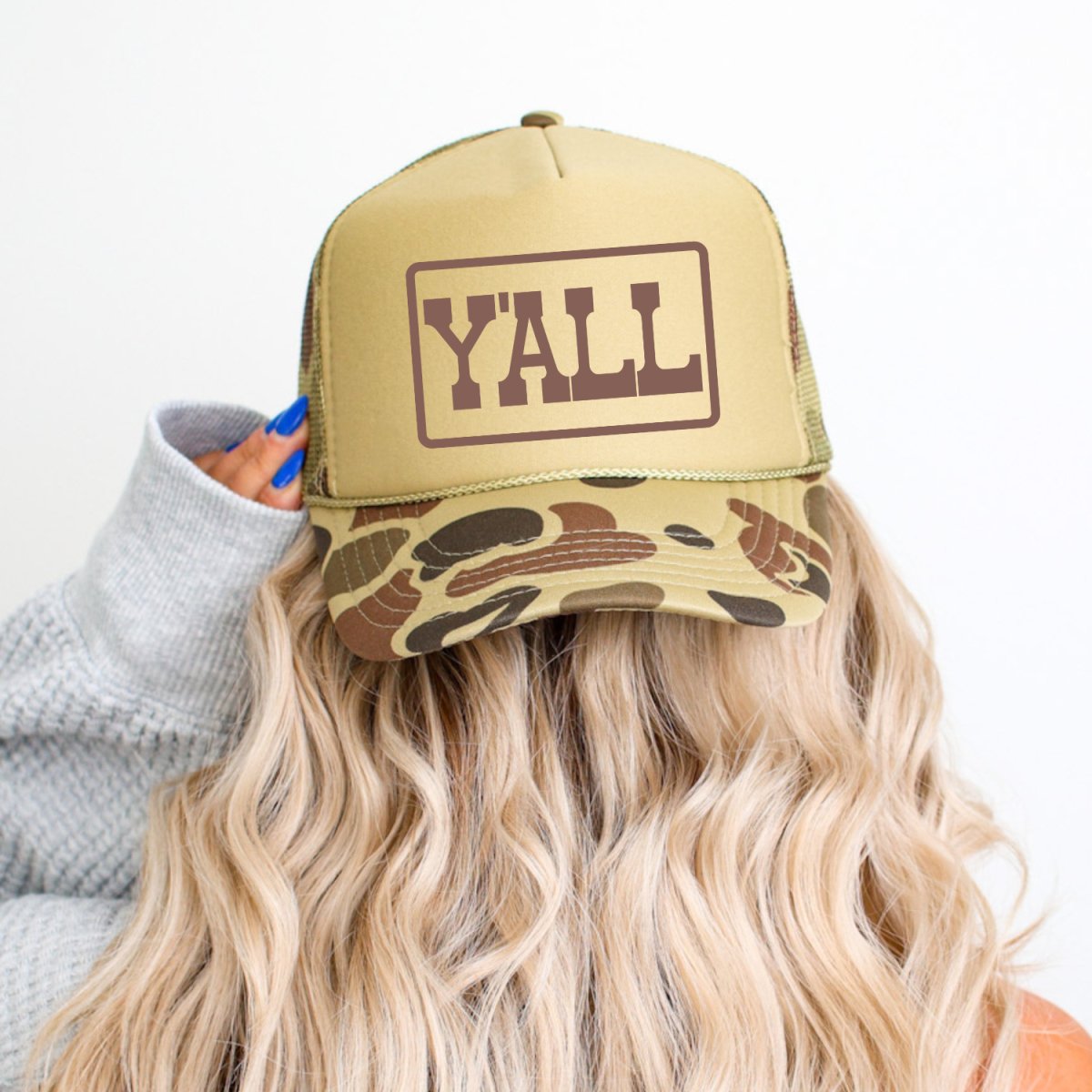Y'ALL Country Classic Foam Trucker Hat Trucker Hat