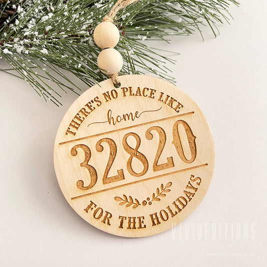 New Home Personalized Christmas Ornament - VividEditions