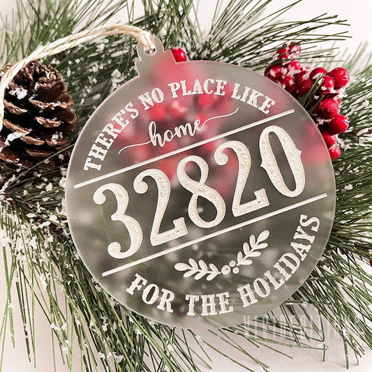 New Home Personalized Christmas Ornament - VividEditions