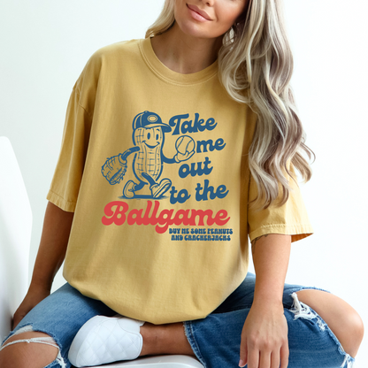 Take Me Out to the Ballgame Little League Baseball Mom Shirt