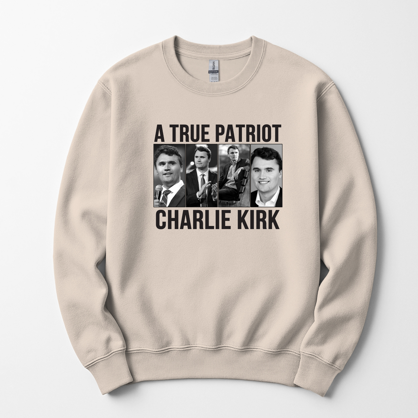 A True Patriot Charlie Kirk Unisex Sweatshirt