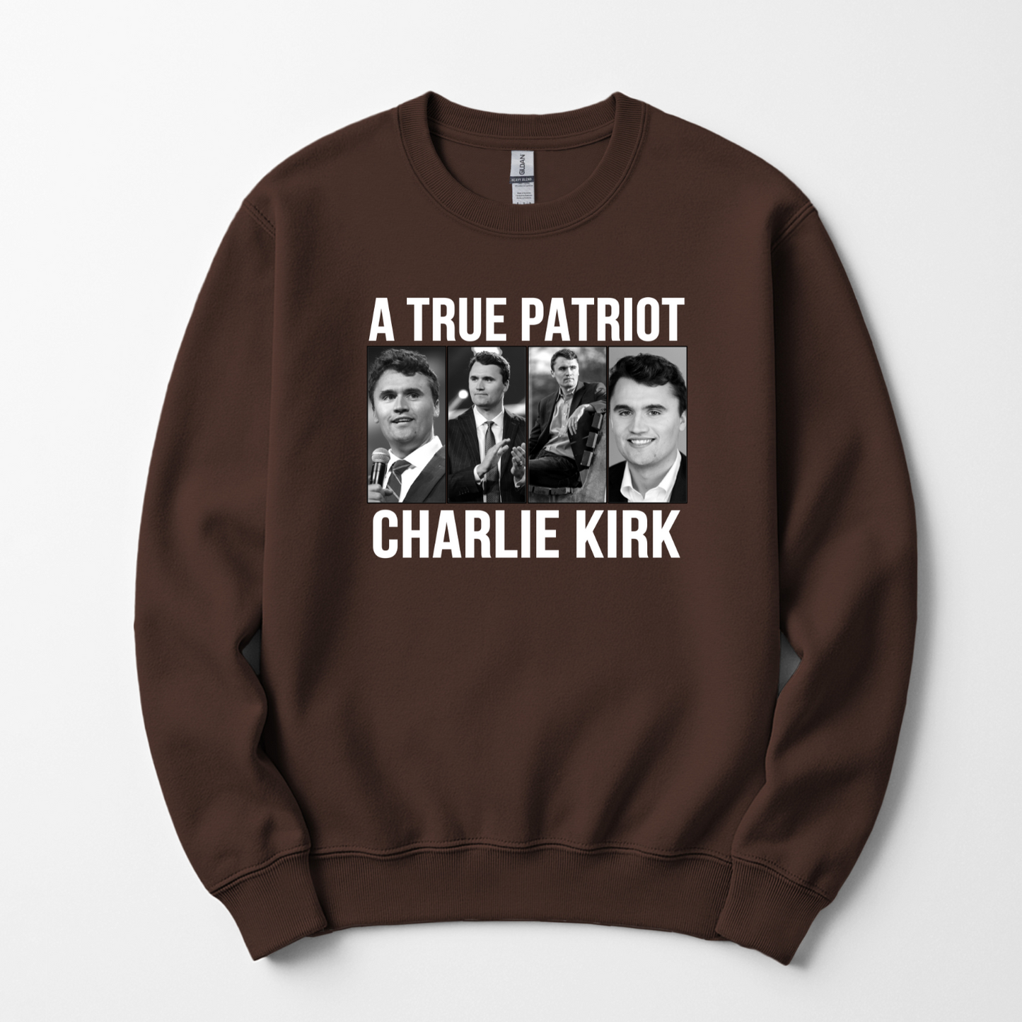 A True Patriot Charlie Kirk Unisex Sweatshirt