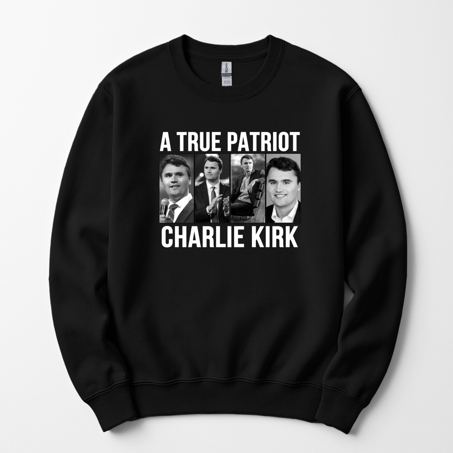 A True Patriot Charlie Kirk Unisex Sweatshirt