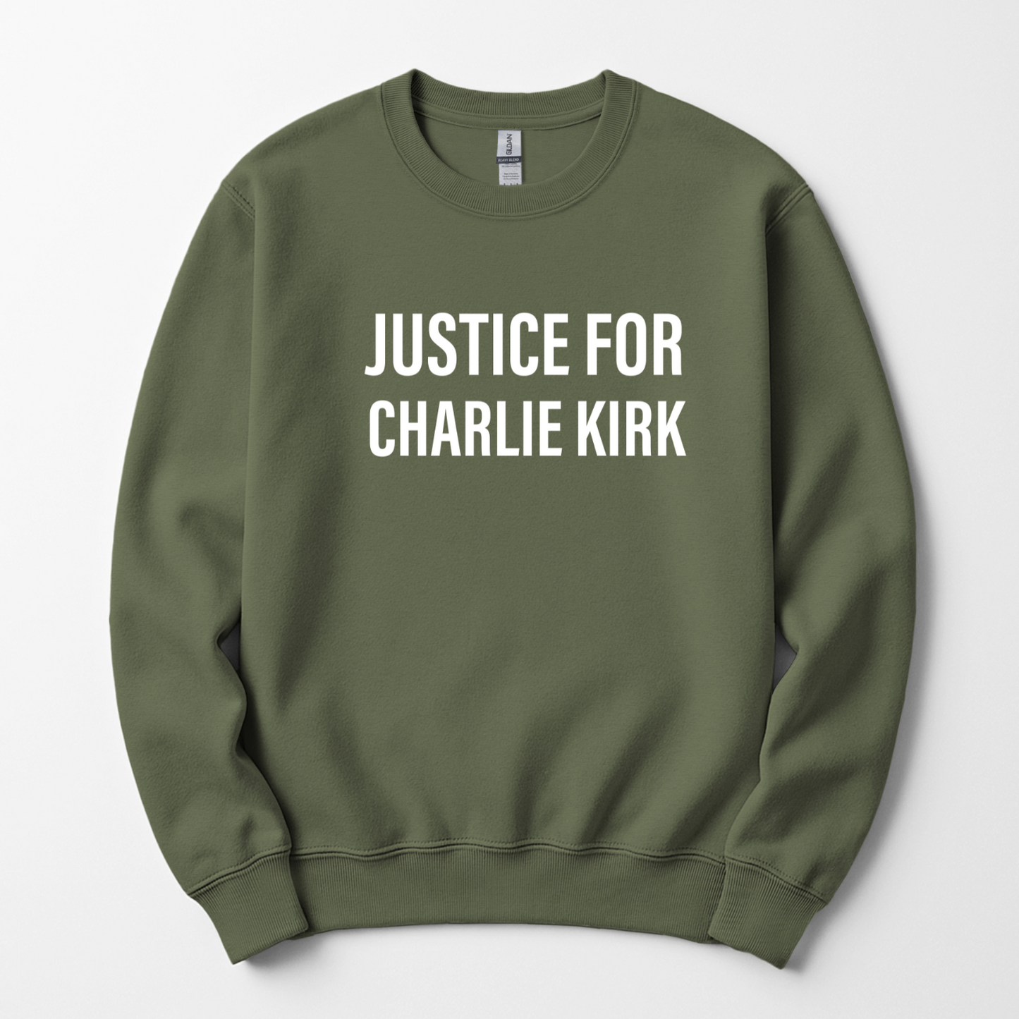 Justice For Charlie Kirk Men's Sweatshirt